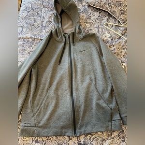 Nike dri-fit lightweight zip up hoodie. Sz XL